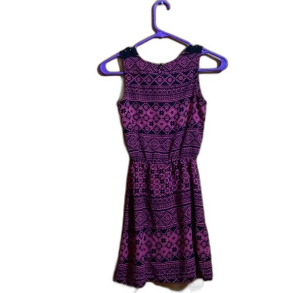 Material Girl Pink and Black Dress Size Extra Small - Picture 9 of 9